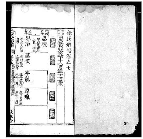 [徐]徐氏宗谱 (湖北) 徐氏家谱_九.pdf