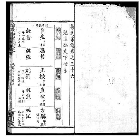 [徐]徐氏宗谱 (湖北) 徐氏家谱_三十八.pdf