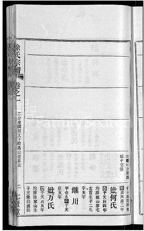 [徐]徐氏宗谱_48卷_含首8卷 (湖北) 徐氏家谱_十三.pdf