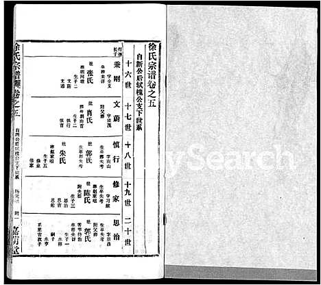 [徐]徐氏宗谱_8卷首2卷-Xu Shi (湖北) 徐氏家谱_八.pdf