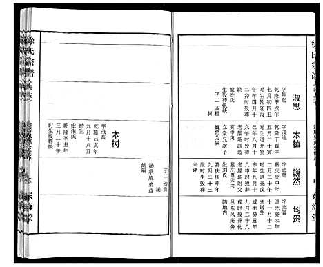 [徐]徐氏宗谱_10卷首1卷 (湖北) 徐氏家谱_五.pdf