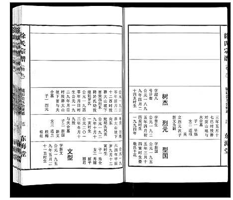 [徐]徐氏宗谱_10卷首1卷 (湖北) 徐氏家谱_九.pdf