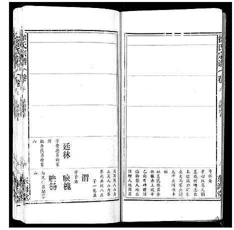 [徐]徐氏宗谱_9卷首1卷 (湖北) 徐氏家谱_三.pdf