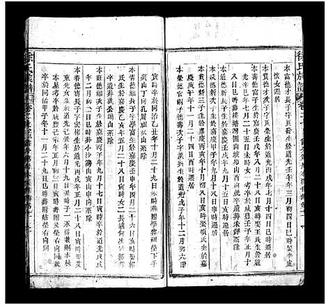 [徐]蕲水大马桥徐氏族谱_44卷含卷首-Qi Shui Da Ma Qiao Xu Shi_徐氏族谱 (湖北) 蕲水大马桥徐氏家谱_十九.pdf