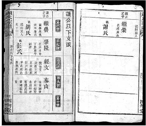 [颜]颜氏宗谱_8卷首1卷 (湖北) 颜氏家谱_二.pdf