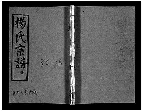 [杨]梅峰杨氏宗谱_Mei Feng Yang Shi_杨氏宗谱_杨氏八修宗谱 (湖北) 梅峰杨氏家谱_十七.pdf