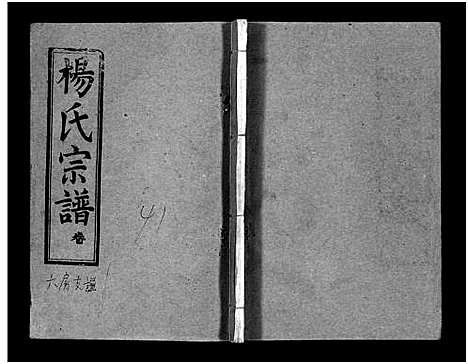 [杨]梅峰杨氏宗谱_Mei Feng Yang Shi_杨氏宗谱_杨氏八修宗谱 (湖北) 梅峰杨氏家谱_二十.pdf