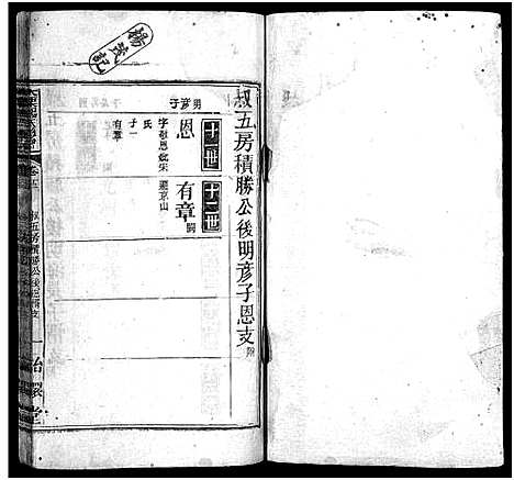 [杨]杨氏宗谱_18卷-大栗杨氏宗谱_杨氏宗谱 (湖北) 杨氏家谱_十三.pdf