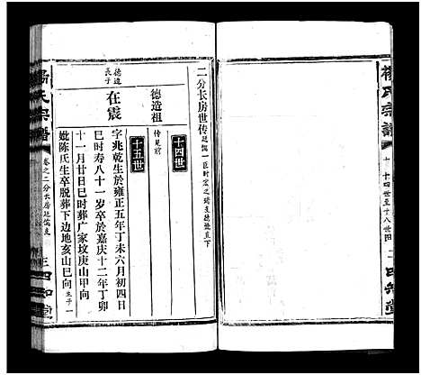 [杨]杨氏宗谱_52卷首6卷-杨氏宗谱 (湖北) 杨氏家谱_十四.pdf