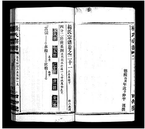 [杨]杨氏宗谱_52卷首6卷-杨氏宗谱 (湖北) 杨氏家谱_二十四.pdf