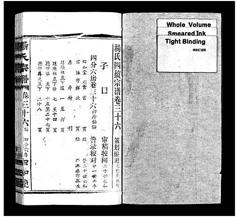 [杨]杨氏宗谱_52卷首6卷-杨氏宗谱 (湖北) 杨氏家谱_三十六.pdf