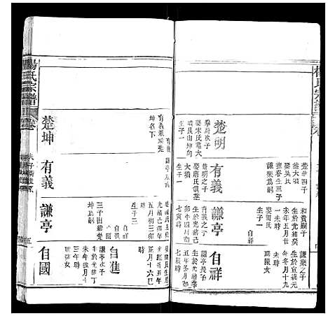 [杨]杨氏宗谱_不分卷 (湖北) 杨氏家谱_二.pdf