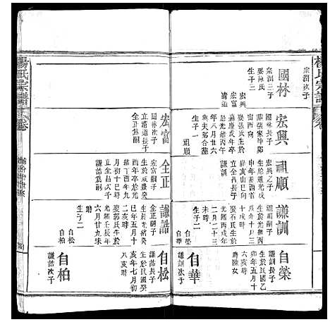 [杨]杨氏宗谱_不分卷 (湖北) 杨氏家谱_四.pdf