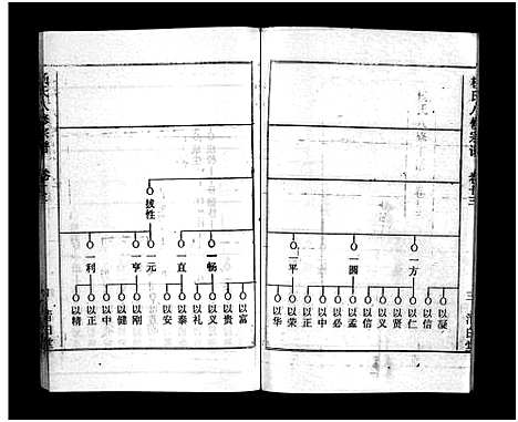 [杨]浠川杨氏大分八修宗谱_53卷-杨氏八修宗谱_Xi Chuan Yang Shi Da Fen Ba Xiu (湖北) 浠川杨氏大分八修家谱_九.pdf