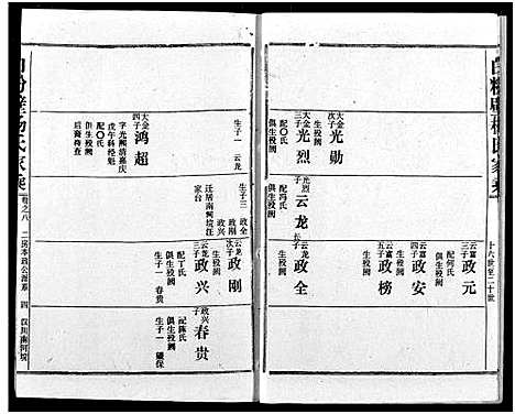 [杨]白粉壁杨氏宗谱 (湖北) 白粉壁杨氏家谱_三.pdf