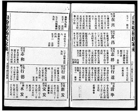 [杨]白粉壁杨氏宗谱 (湖北) 白粉壁杨氏家谱_六.pdf