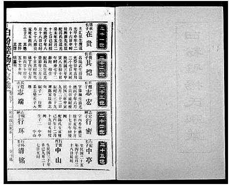 [杨]白粉壁杨氏宗谱 (湖北) 白粉壁杨氏家谱_九.pdf