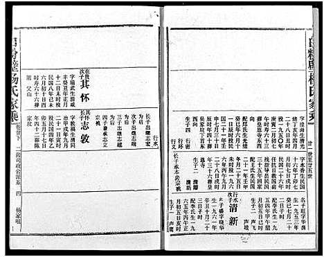 [杨]白粉壁杨氏宗谱 (湖北) 白粉壁杨氏家谱_九.pdf