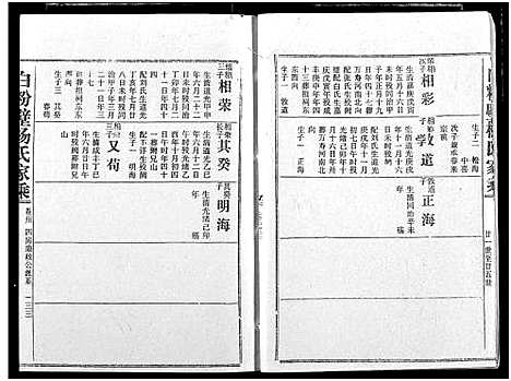 [杨]白粉壁杨氏宗谱 (湖北) 白粉壁杨氏家谱_十二.pdf