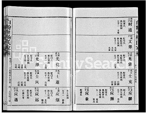 [杨]白粉壁杨氏家乘_38卷首末各1卷-Bai Fen Bi Yang Shi Jia Cheng (湖北) 白粉壁杨氏家乘 _三.pdf