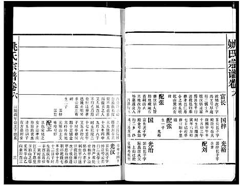 [姚]姚氏宗谱 (湖北) 姚氏家谱.pdf