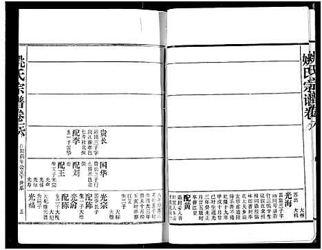 [姚]姚氏宗谱 (湖北) 姚氏家谱.pdf