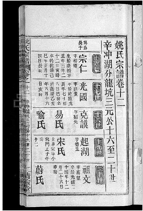 [姚]姚氏宗谱_17卷 (湖北) 姚氏家谱_四.pdf