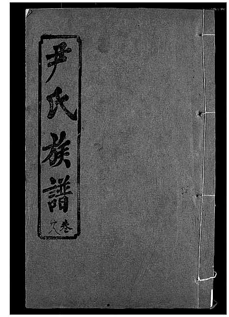 [尹]尹氏族谱 (湖北) 尹氏家谱_三十.pdf