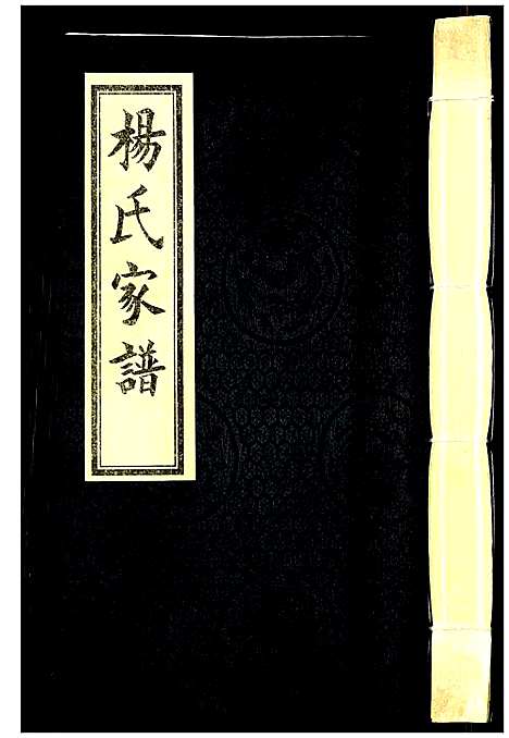 [杨]杨氏家谱 (河北) 杨氏家谱_一.pdf