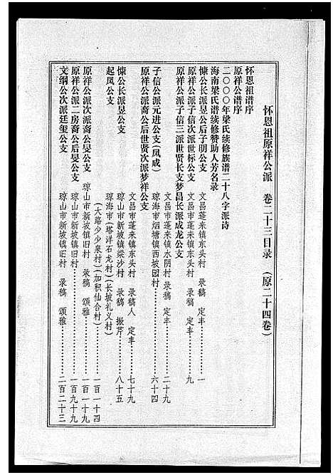 [梁]海南梁氏谱_56卷_含卷首-梁氏家乘_Hai Nan Liang Shi Pu (海南) 海南梁氏谱_二十三.pdf