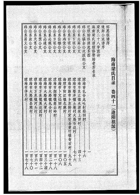 [梁]海南梁氏谱_56卷_含卷首-梁氏家乘_Hai Nan Liang Shi Pu (海南) 海南梁氏谱_四十二.pdf