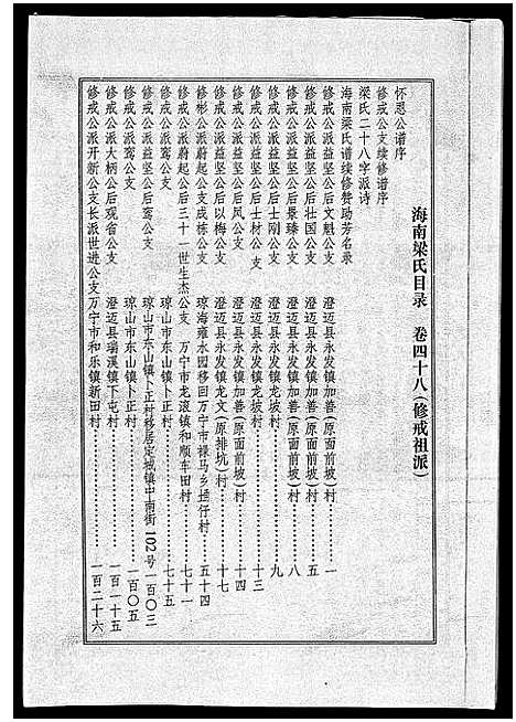 [梁]海南梁氏谱_56卷_含卷首-梁氏家乘_Hai Nan Liang Shi Pu (海南) 海南梁氏谱_四十九.pdf