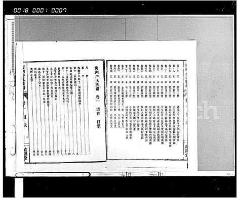 [卢]海南卢氏族谱_34卷_含首2卷 (海南) 海南卢氏家谱_一.pdf