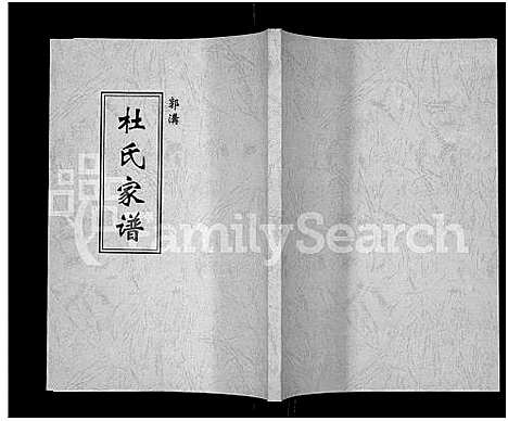 [杜]郭沟杜氏家谱_杜氏家谱 (河南) 郭沟杜氏家谱.pdf