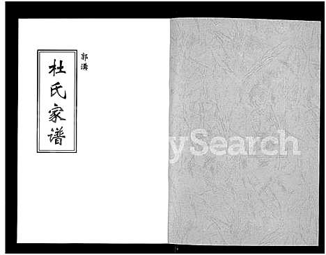 [杜]郭沟杜氏家谱_杜氏家谱 (河南) 郭沟杜氏家谱.pdf