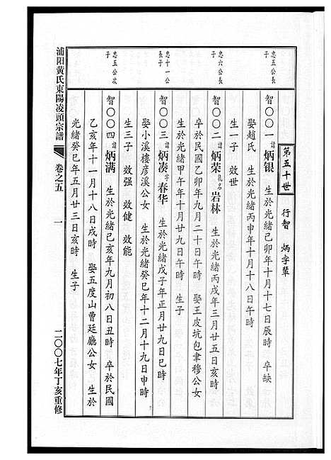 [黄]浦阳黄氏东阳凌头族谱 (河南) 浦阳黄氏东阳凌头家谱_五.pdf