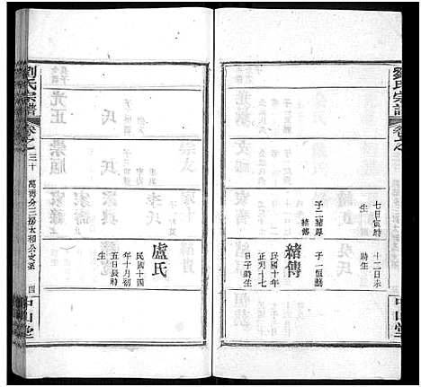 [刘]刘氏宗谱_32卷首1卷 (河南) 刘氏家谱_三十.pdf