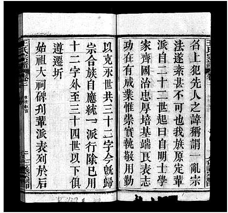 [王]罗田王氏丁亥宗谱_13卷-王氏宗谱_罗田王氏丁亥宗谱 (河南、安徽) 罗田王氏丁亥家谱_二.pdf