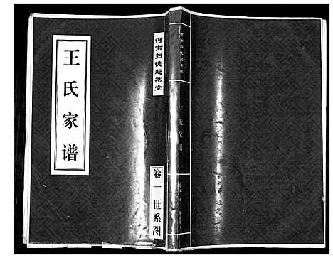 [王]王氏家谱_4卷 (河南) 王氏家谱_一.pdf