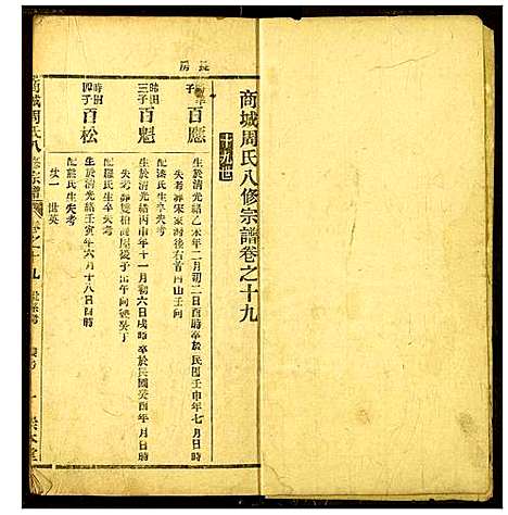 [周]商城周氏八修宗谱 (河南) 商城周氏八修家谱_十九.pdf