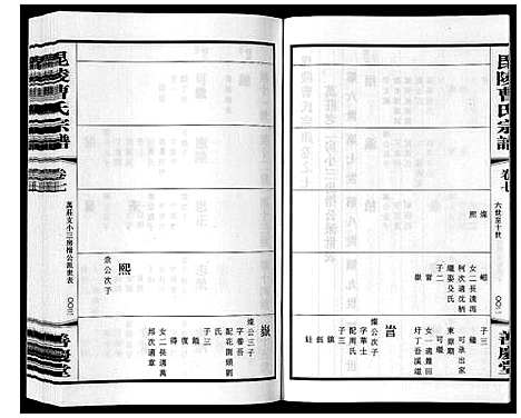 [曹]毗陵曹氏宗谱_12卷 (江苏) 毗陵曹氏家谱_九.pdf