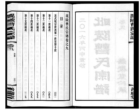 [曹]毗陵曹氏宗谱_12卷 (江苏) 毗陵曹氏家谱_十一.pdf