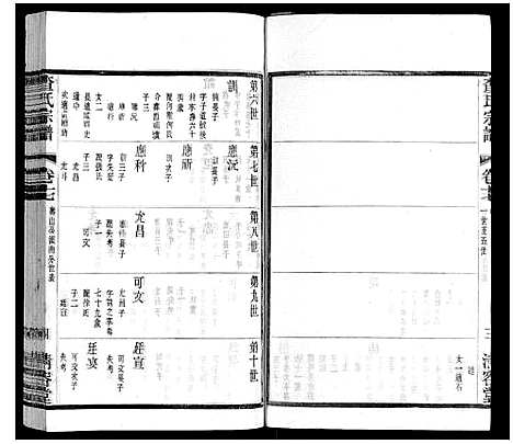 [查]查氏宗谱 (江苏) 查氏家谱_十七.pdf