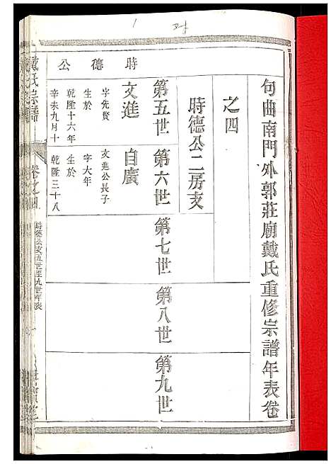 [戴]戴氏宗谱 (江苏) 戴氏家谱_四.pdf