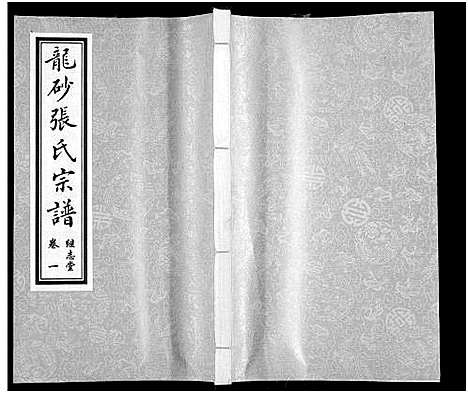 [张]龙砂张氏宗谱_4卷首1卷-Long Sha Zhang Shi (江苏) 龙砂张氏家谱_二.pdf