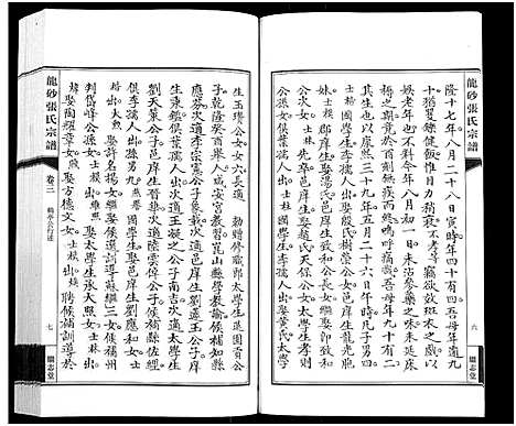 [张]龙砂张氏宗谱_4卷首1卷-Long Sha Zhang Shi (江苏) 龙砂张氏家谱_四.pdf