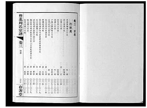 [周]丰北周氏宗谱_3卷 (江苏) 丰北周氏家谱_三.pdf