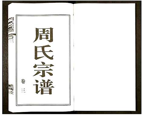 [周]江阴文林夏周家巷周氏宗谱_5卷及卷首 (江苏) 江阴文林夏周家巷周氏家谱_三.pdf