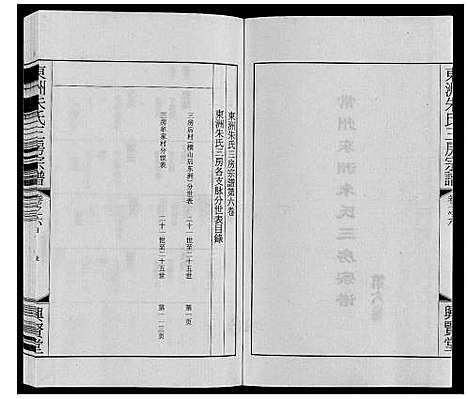 [朱]东洲朱氏三房宗谱_10卷 (江苏) 东洲朱氏三房家谱_六.pdf