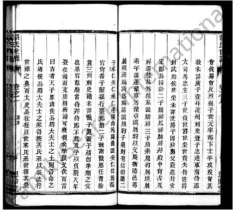 [胡]胡氏世谱_8卷 (江苏) 胡氏世谱.pdf